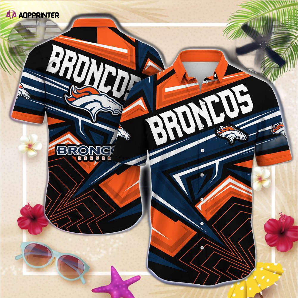 Denver Broncos NFL Summer Hawaiian Shirt