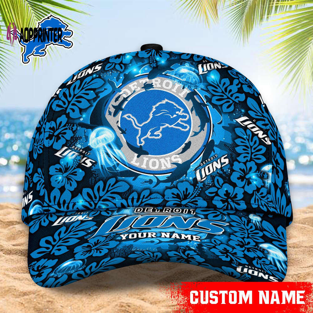 Detroit Lions NFL Classic CAP Hats For Fans Custom