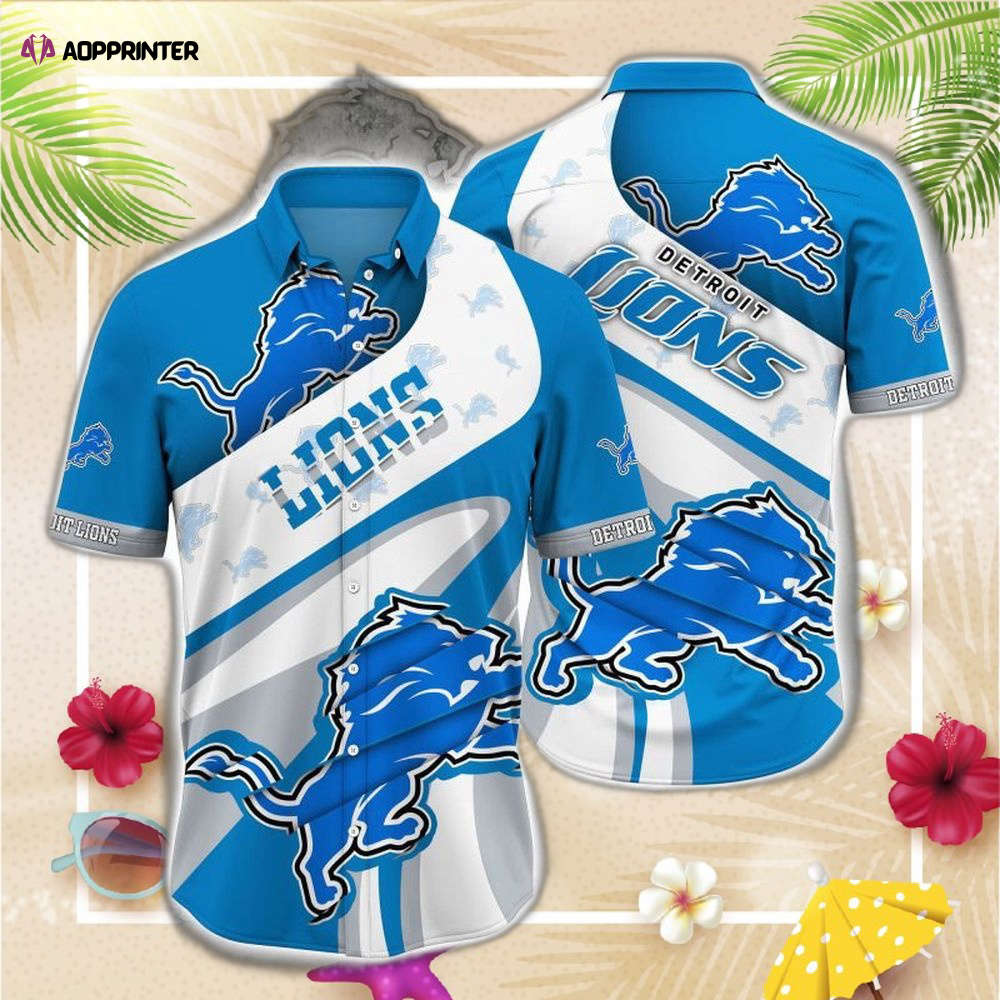 Detroit Lions NFL Hawaiian Shirt For Fans