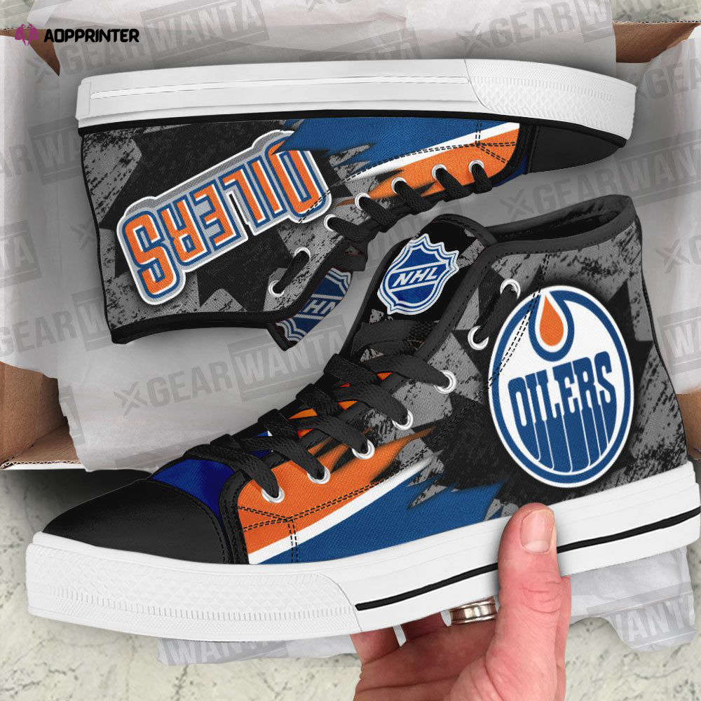 Edmonton Oilers High Top Shoes Custom For Fans