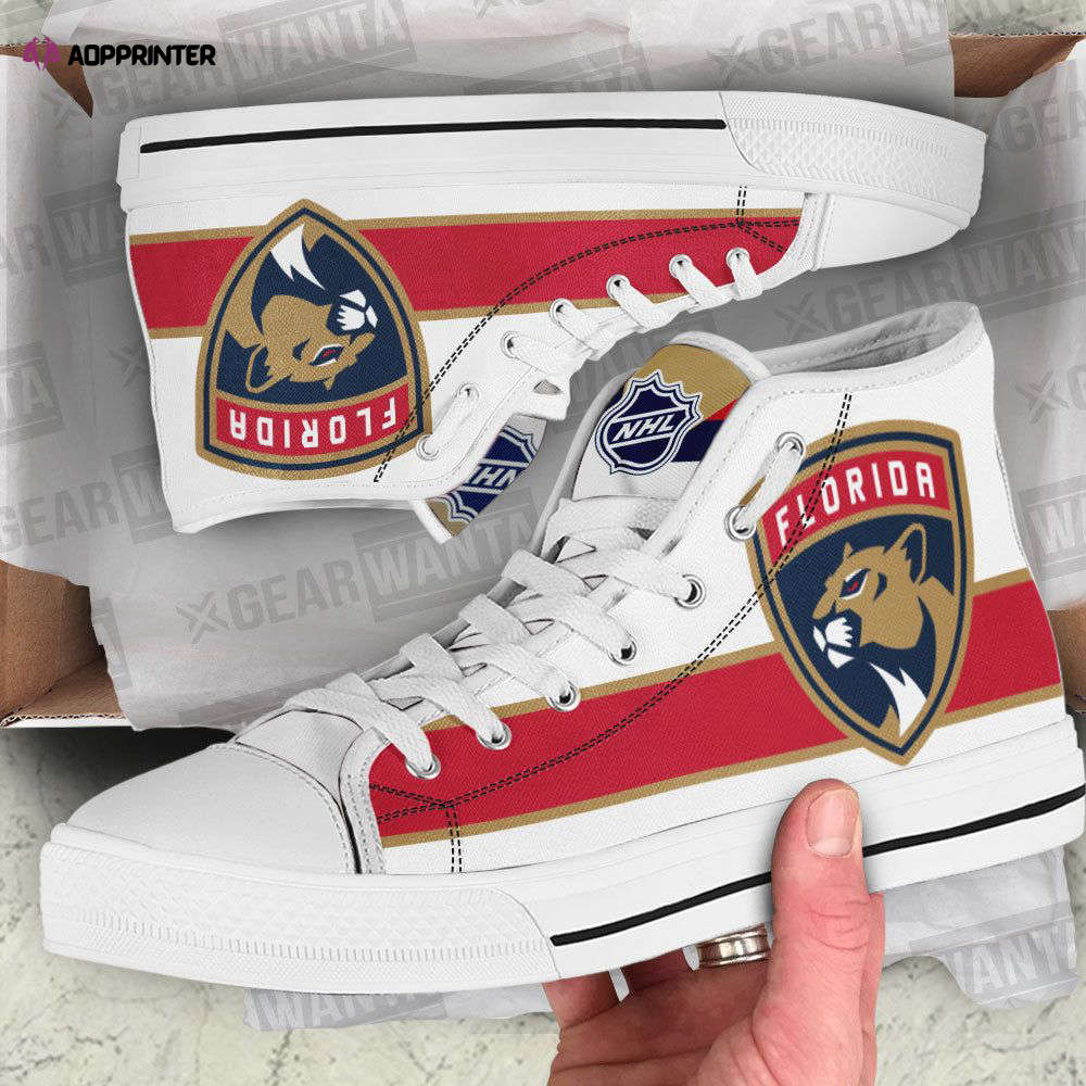 Florida Panthers High Top Shoes Custom For Fans