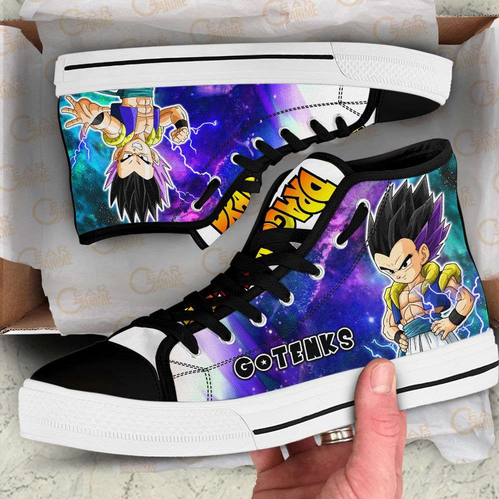 Gotenks High Top Canvas Shoes Custom Dragon Ball Anime For Fans