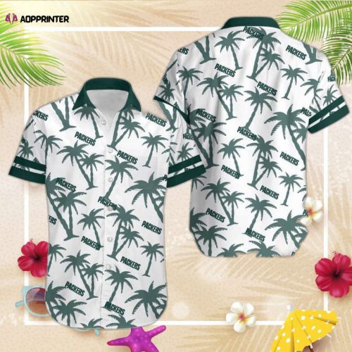 Green Bay Pack 49ers Coconut Tree NFL Gift For Fan Hawaii Shirt