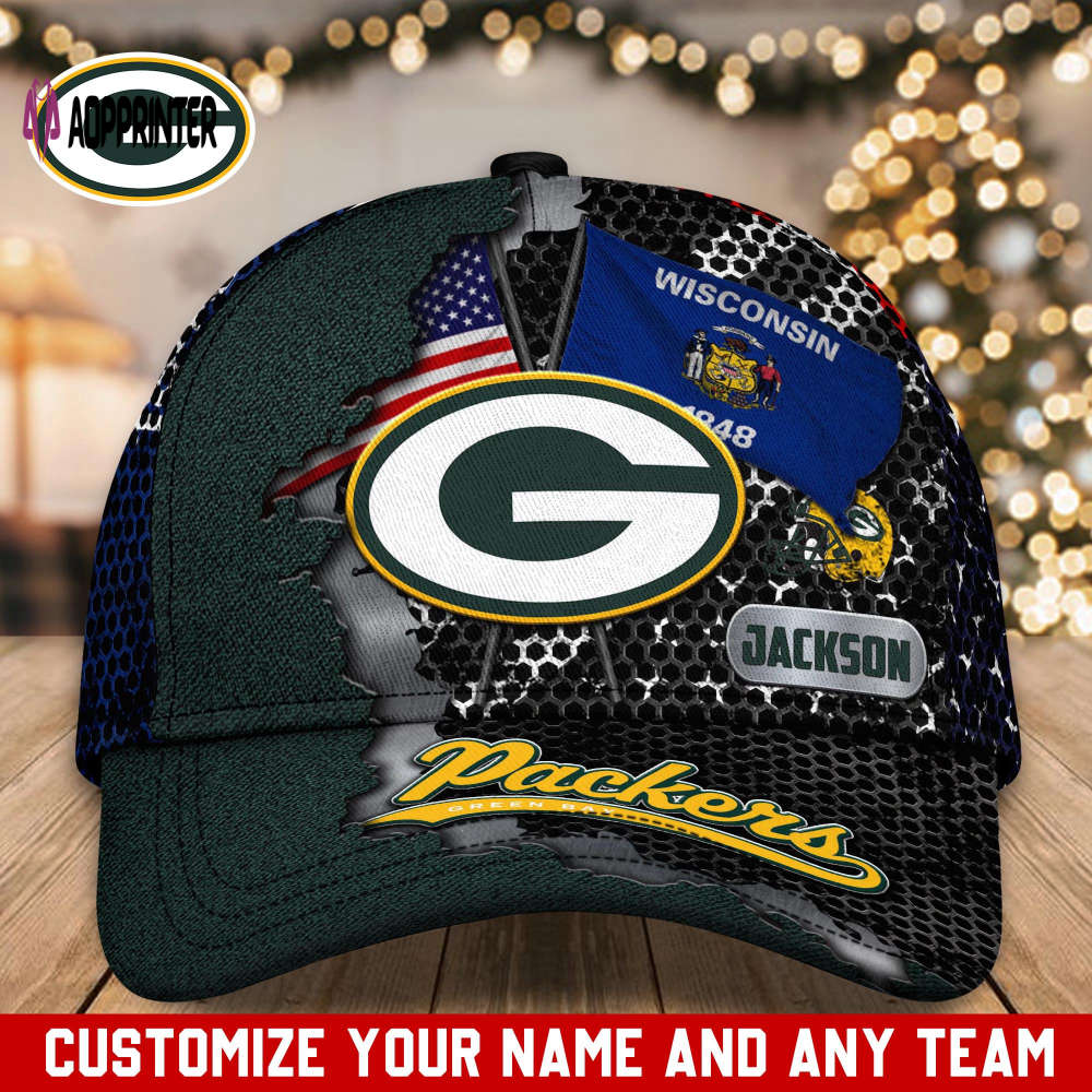 Green Bay Packers NFL Classic CAP Hats For Fans Custom