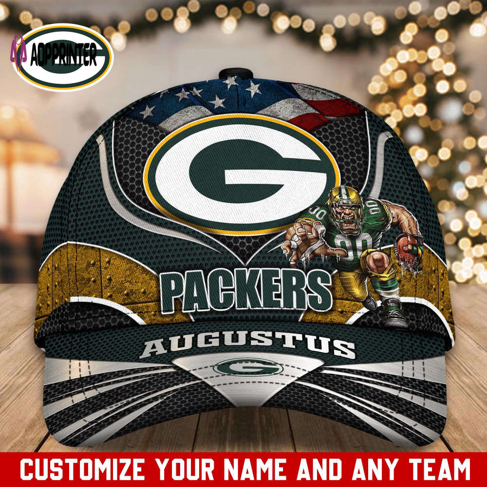 Green Bay Packers NFL Classic CAP Hats For Fans Custom