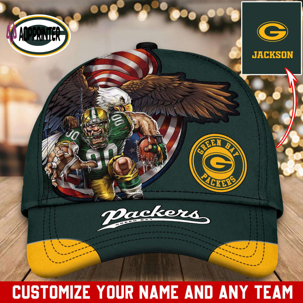 Green Bay Packers NFL Classic CAP Hats For Fans Custom