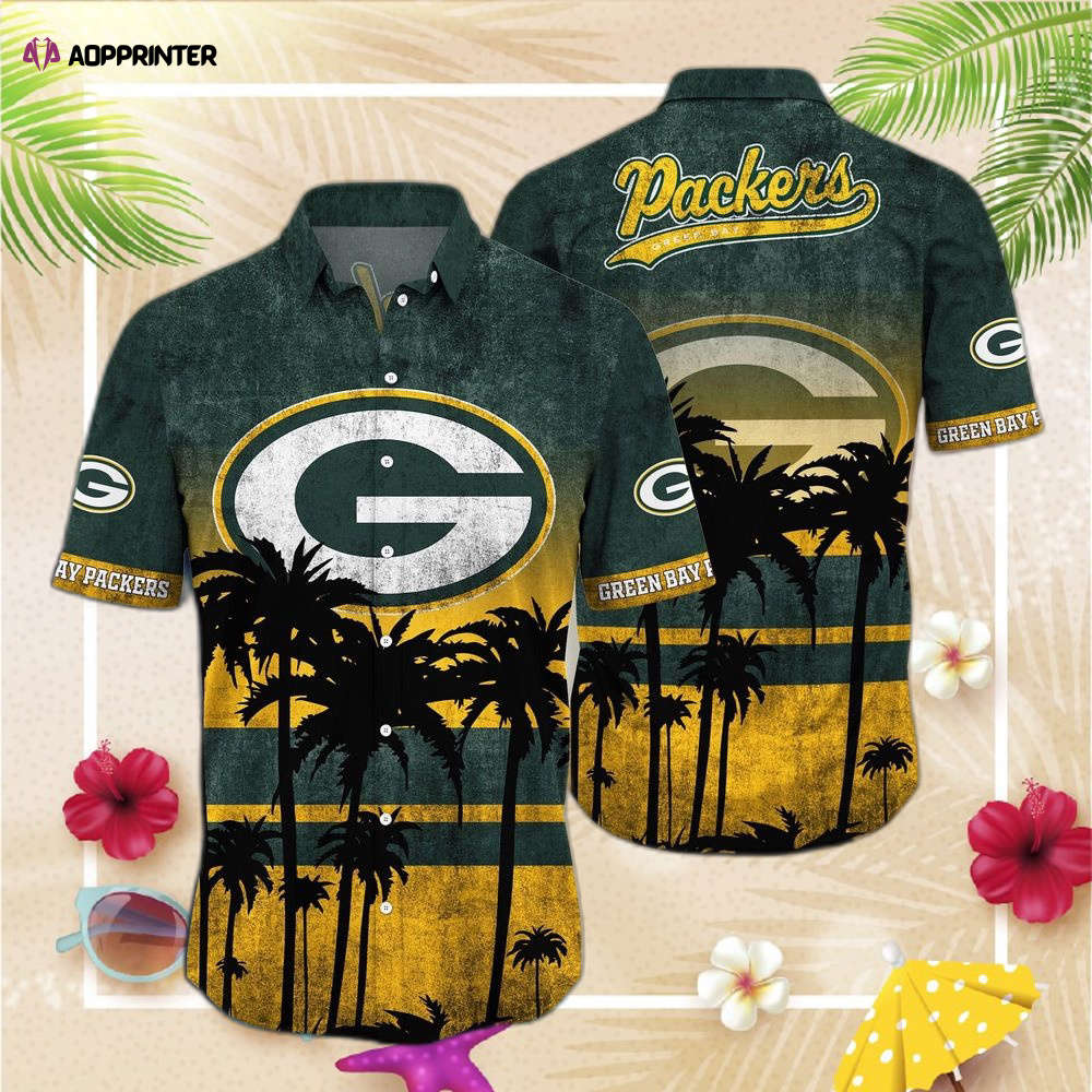 Green Bay Packers NFL-Hawaii Shirt Short Style Hot Trending Summer