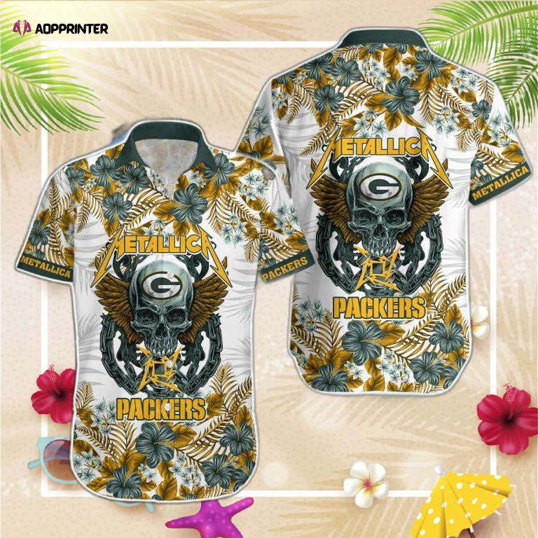 Green Bay Packers NFL Style Hawaiian Shirt