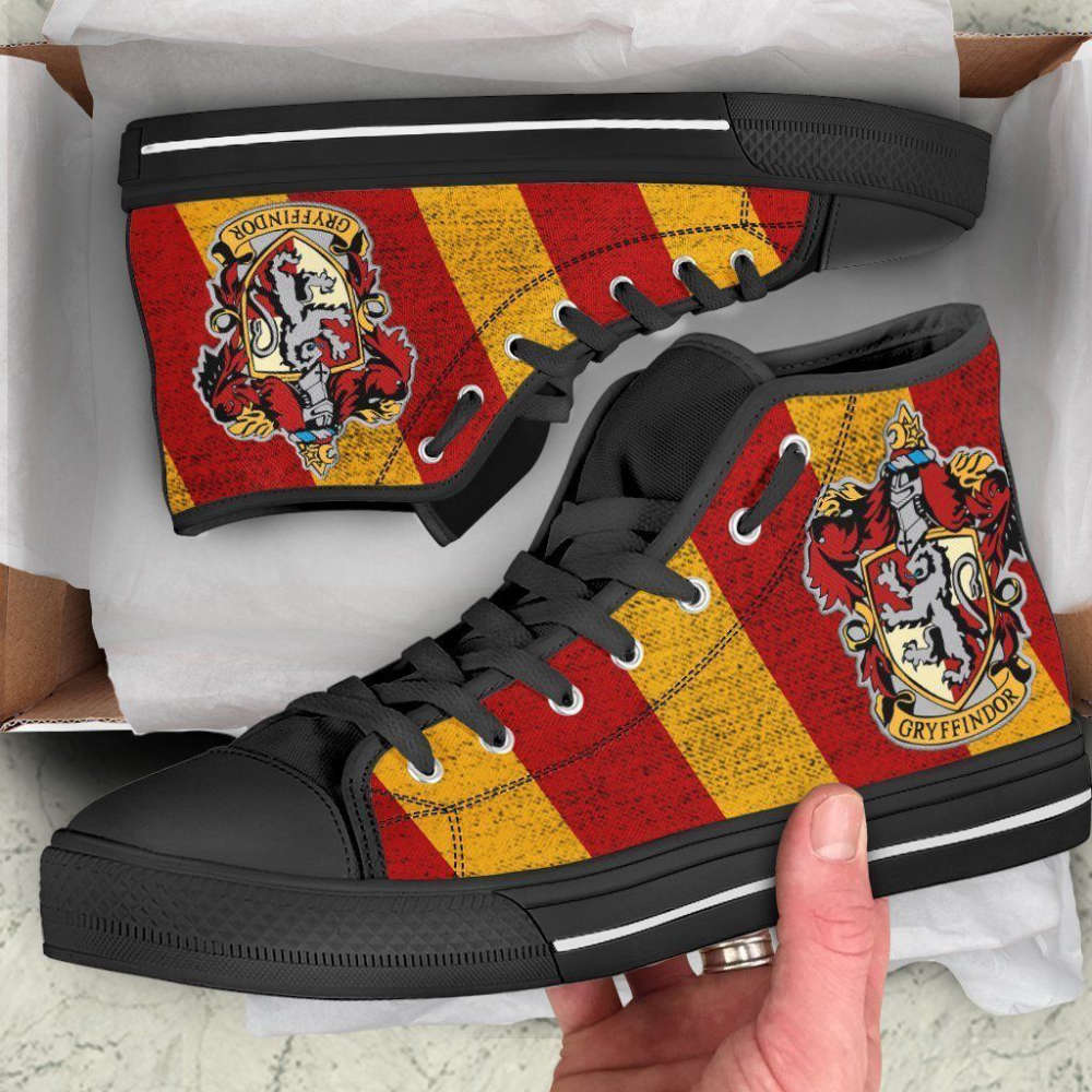 Gryffindor High Top Shoes Custom For Fans Harry Potter