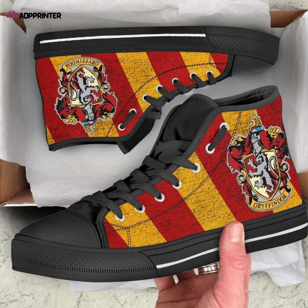 Gryffindor High Top Shoes Custom For Fans Harry Potter