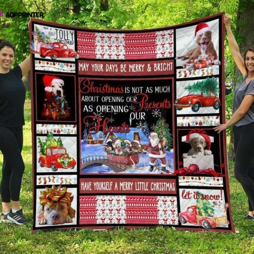 Have yourself a merry Christmas Quilt Blanket MP612