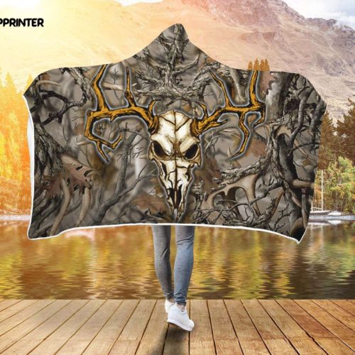 Hooded Blanket – Deer Hunting Camo