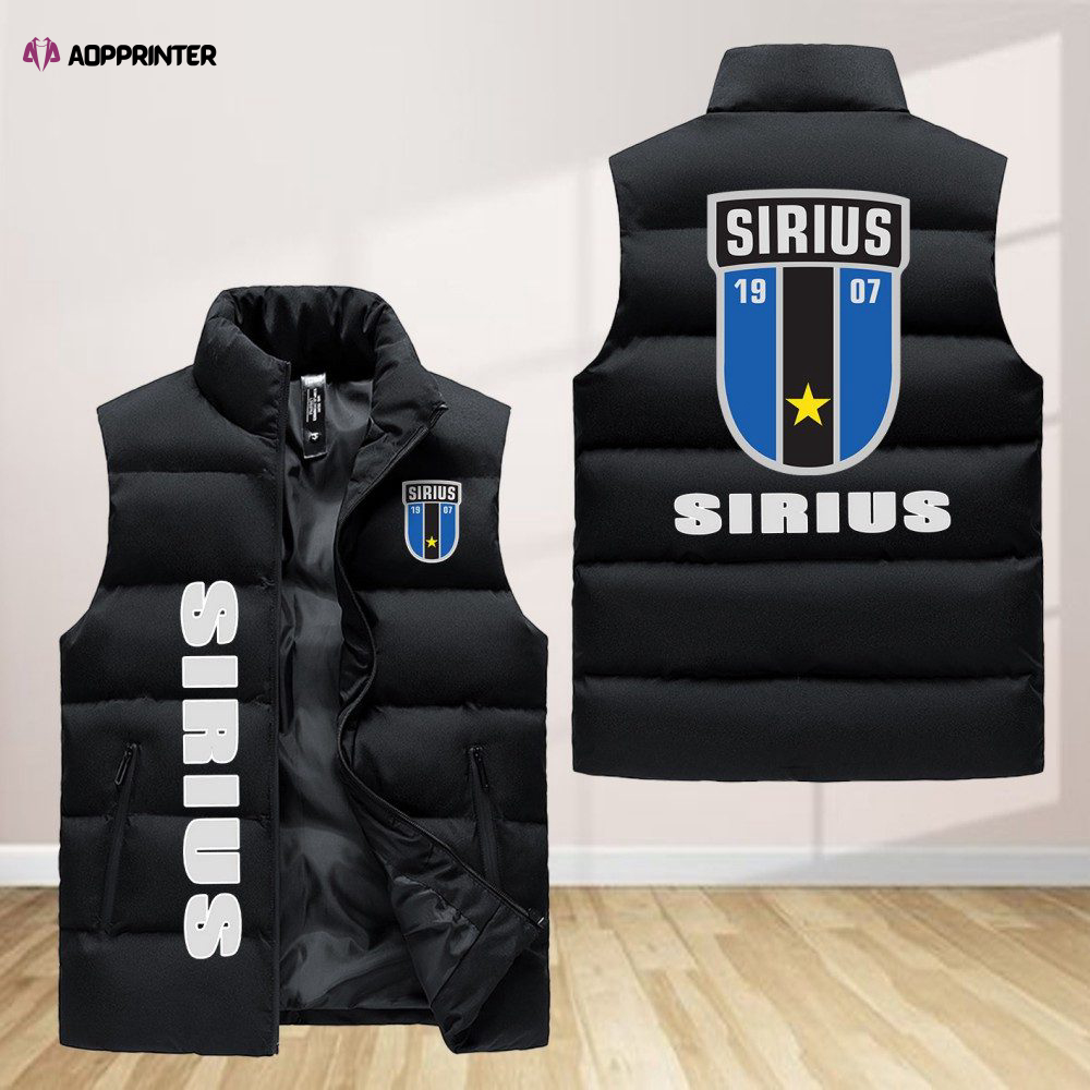 Ik Sirius Fotboll Sleeveless Puffer Jacket Custom For Fans Gifts