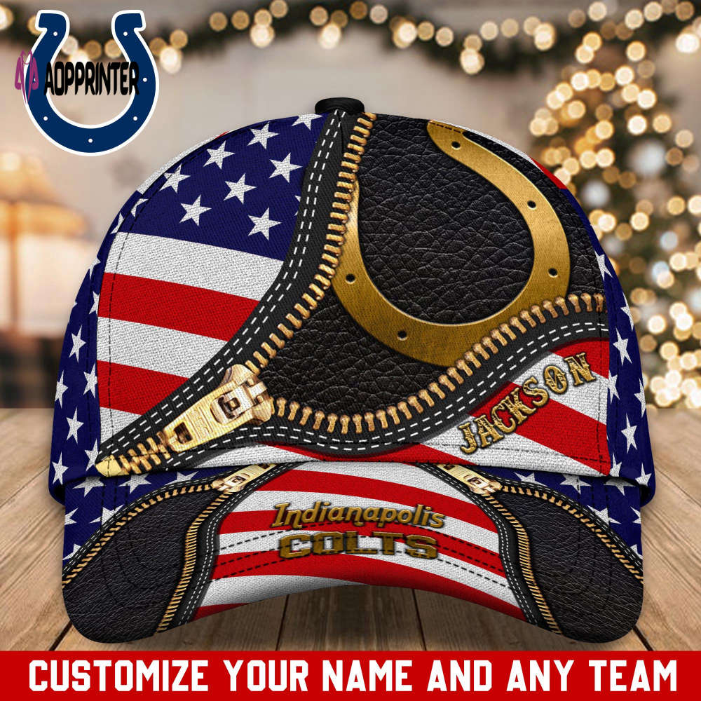 Indianapolis Colts NFL Classic CAP Hats For Fans Custom