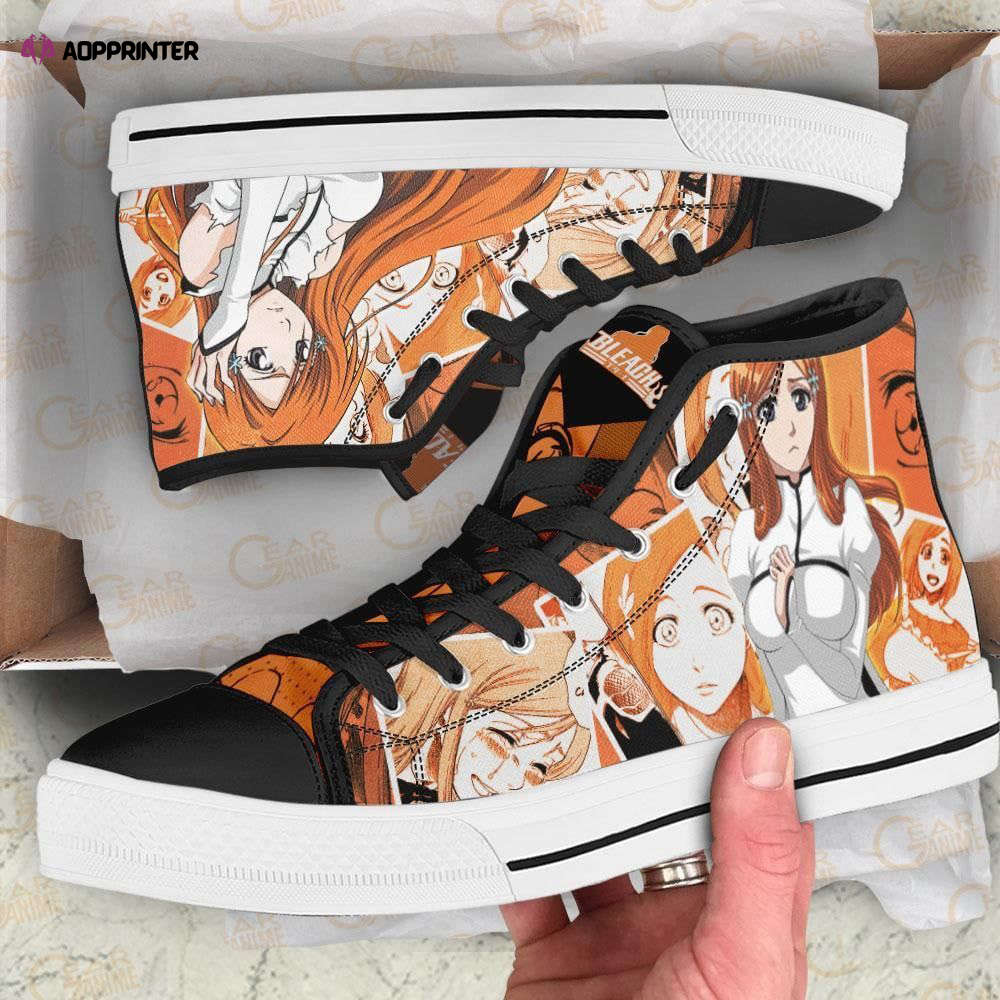 Ichigo Kurosaki And Gintoki Sakata High Top Shoes Custom Bleach Anime For Fans