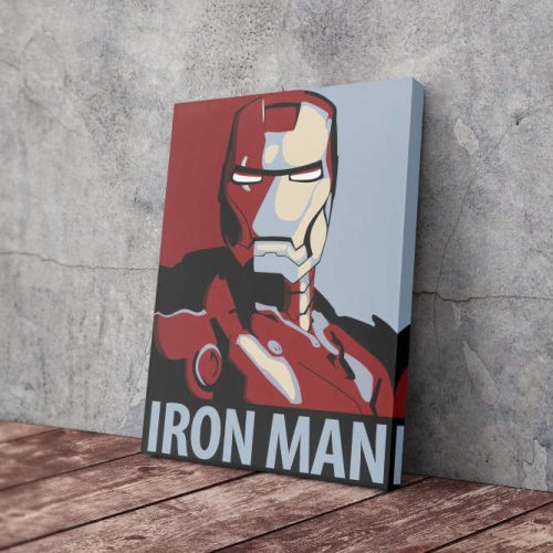 Iron Man The Hope Poster Marvel Comics Canvas Unique Design Wall Art Print Hand Made Ready to Hang Custom Design