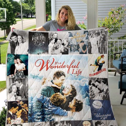 It’S A Wonderful Life Quilt Blanket