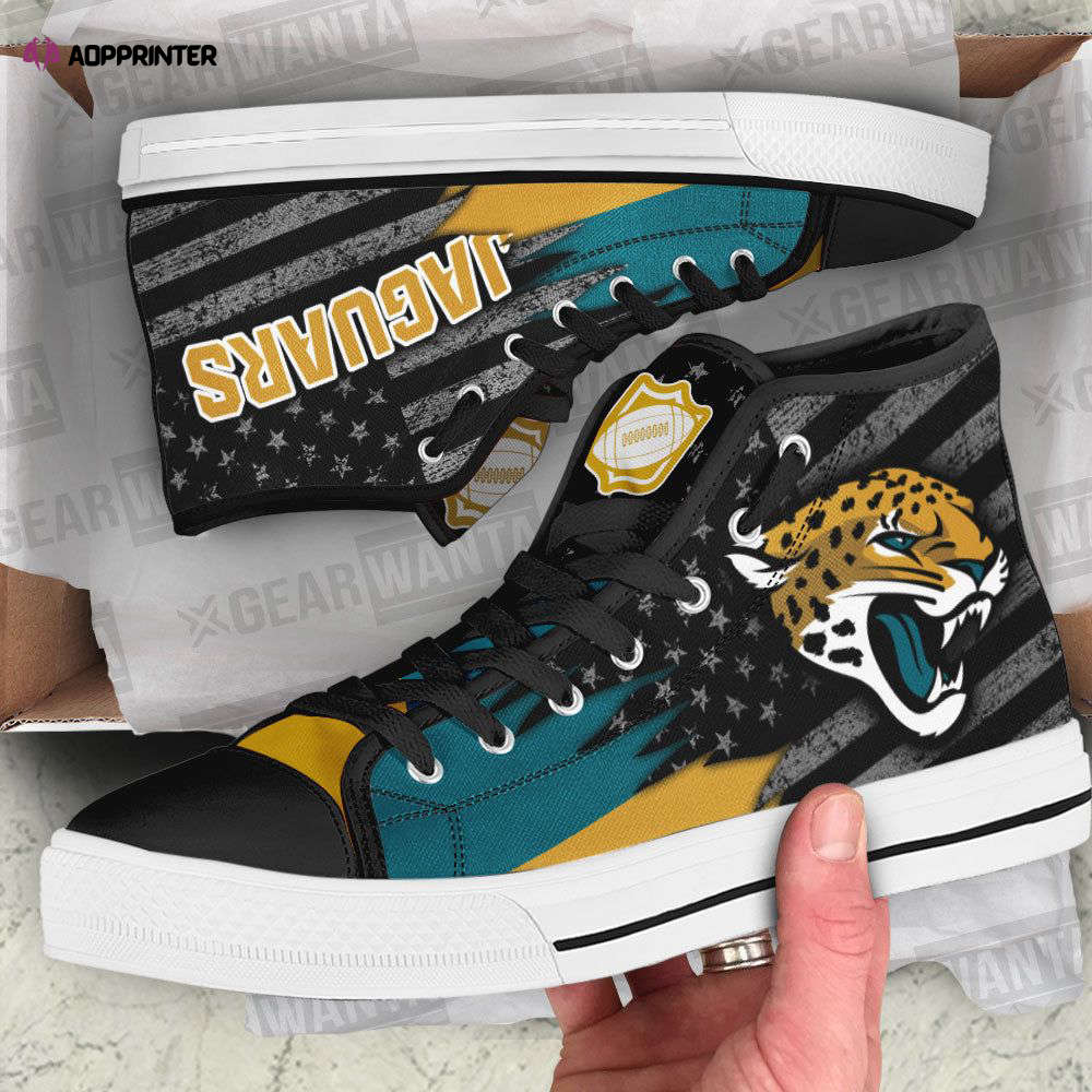 Jacksonville Jaguars High Top Shoes Custom For Fans