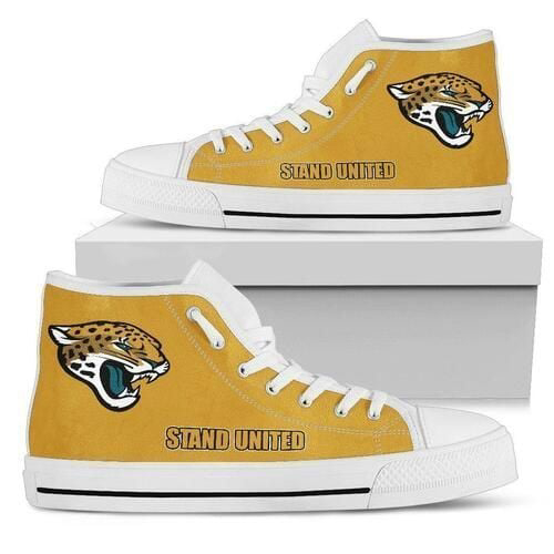 Jacksonville Jaguars NFL Football Custom Canvas High Top Shoes HT1140