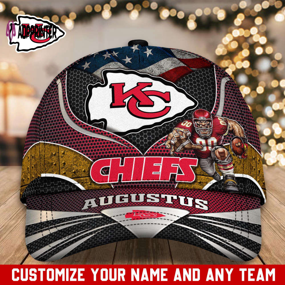 Kansas City Chiefs NFL Classic CAP Hats For Fans Custom