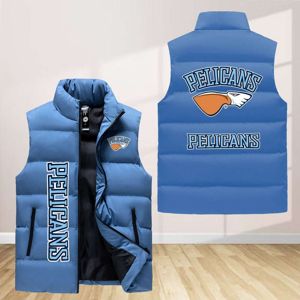 Lahden Pelicans Sleeveless Puffer Jacket Custom For Fans Gifts