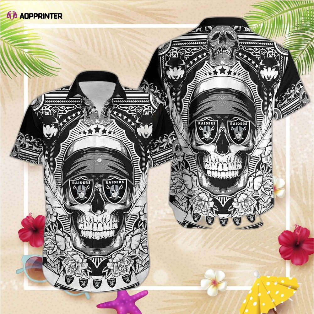 Las Vegas Raid 49ers Skull NFL Gift For Fan Hawaii Shirt