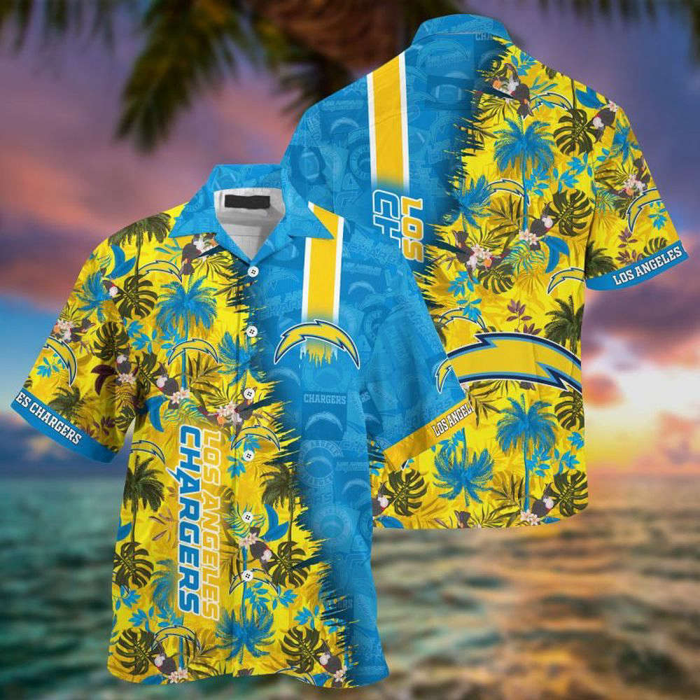 Los Angeles Chargers NFL Summer Hawaiian Shirt