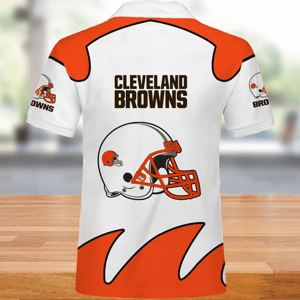 Mens & Womens Cleveland Browns Polo Shirts White