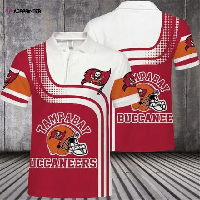 Mens & Womens Tampa Bay Buccaneers Casual Polo Shirt