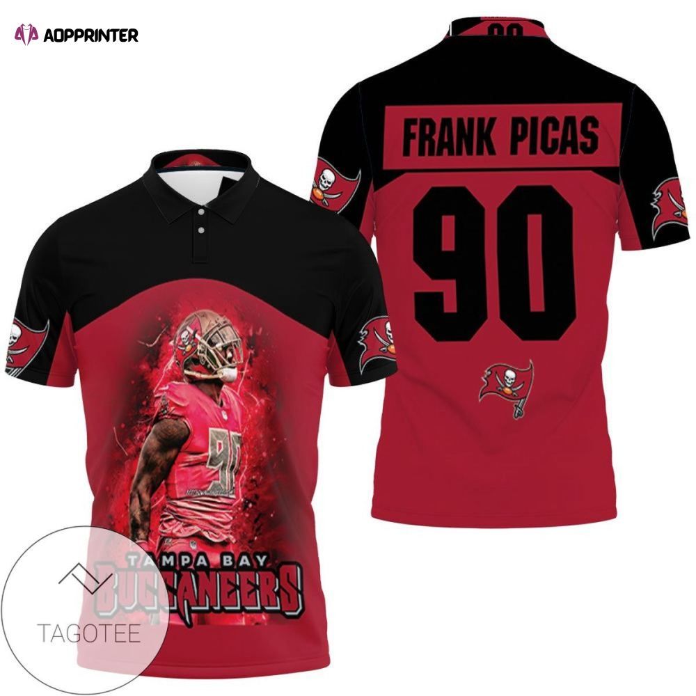 Mens & Womens Tampa Bay Buccaneers Frank Picas 90 Legend For Fan 3d Printed All Over Print Polo Shirt