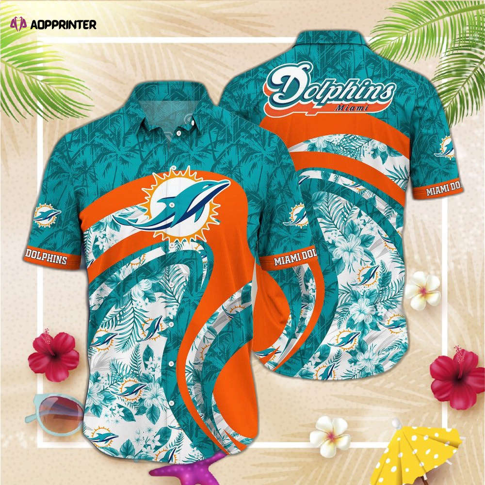 Miami Dolphins Hawaiian Shirt NFL Style