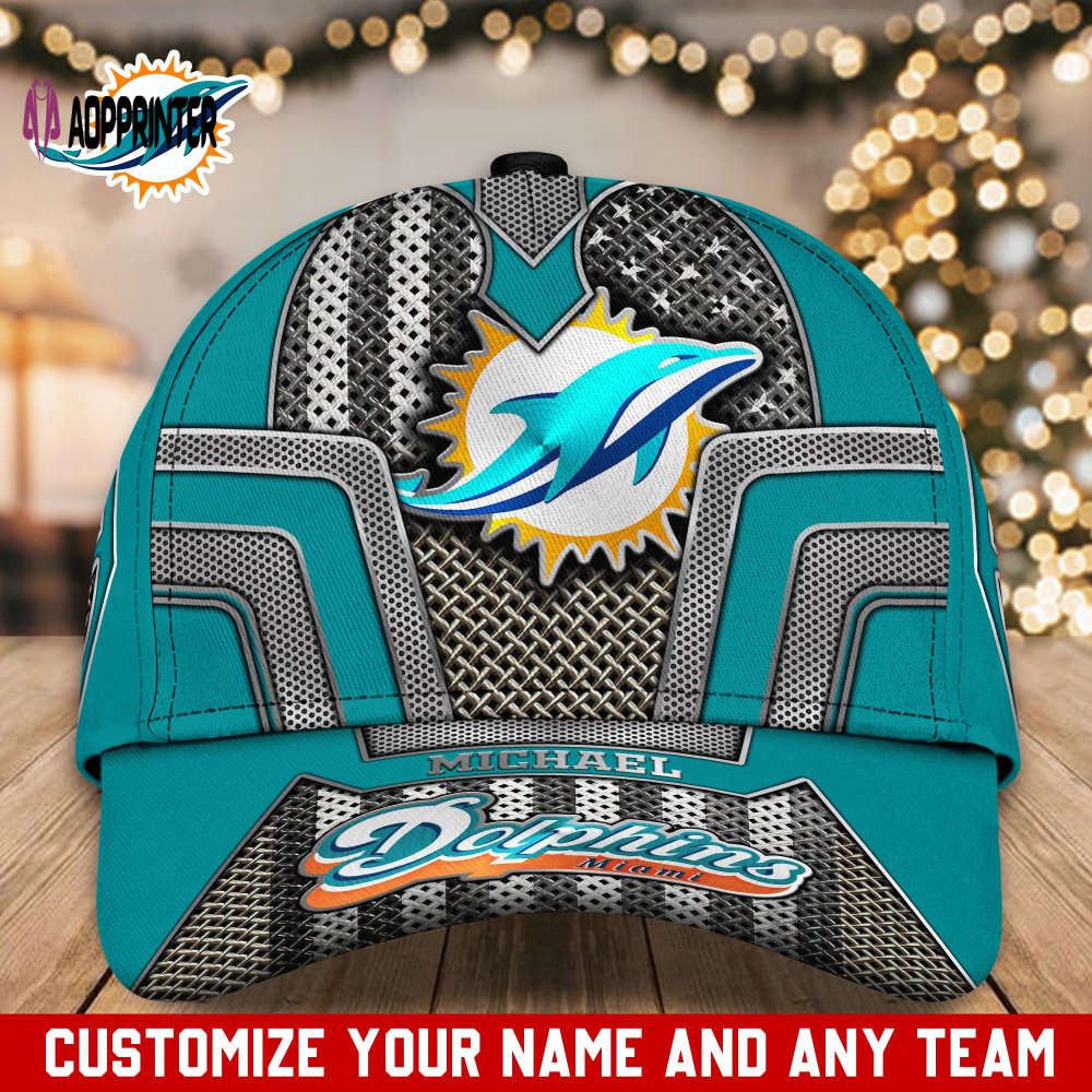 Miami Dolphins NFL Classic CAP Hats For Fans Custom