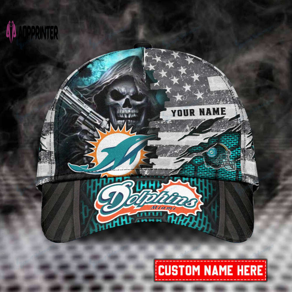 Miami Dolphins Personalized Classic Cap BG564