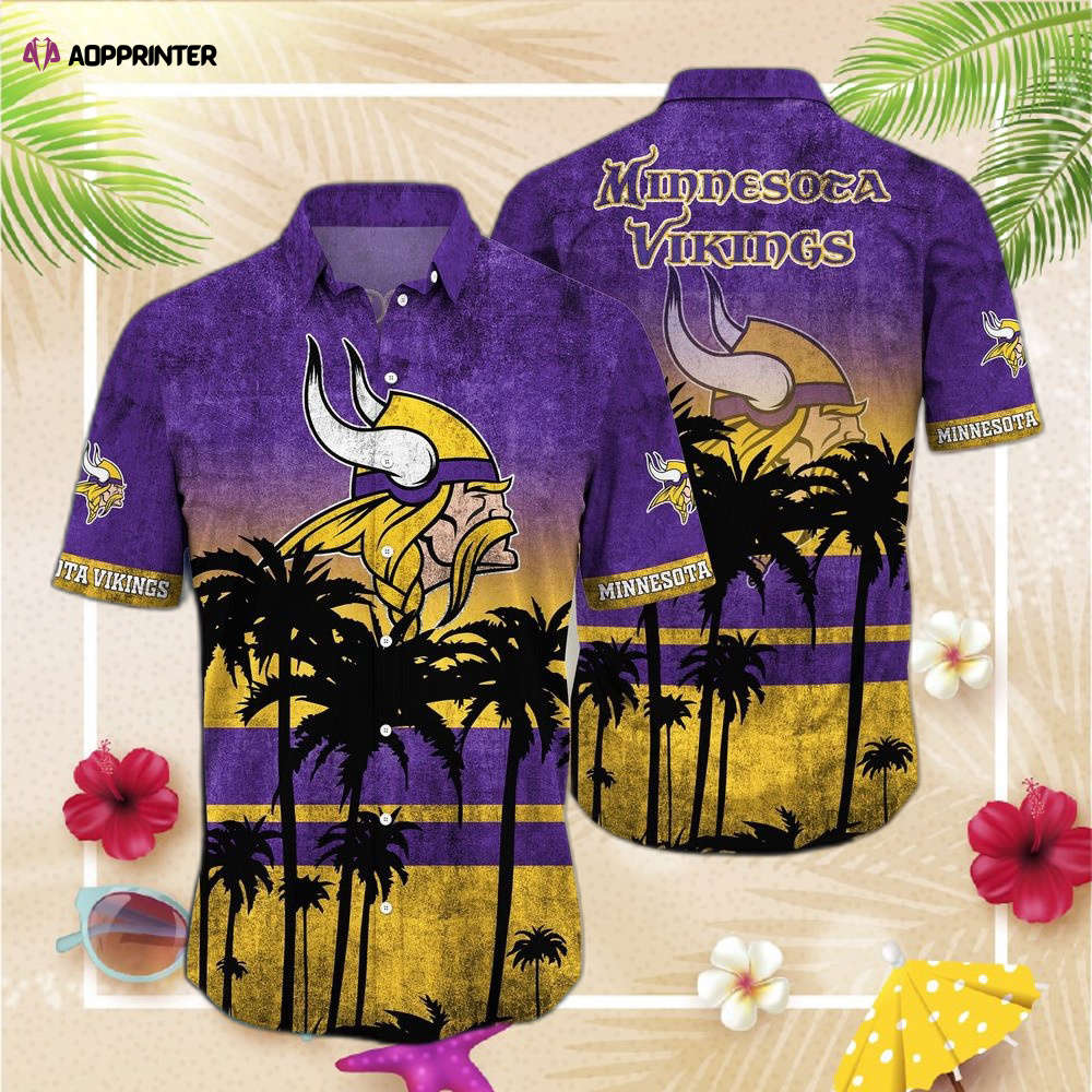 Minnesota Vikings NFL-Hawaii Shirt Short Style Hot Trending Summer