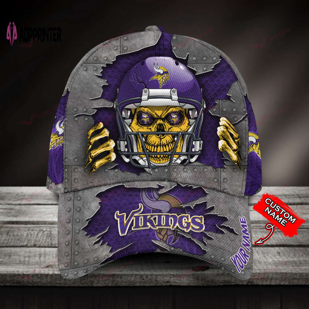 Minnesota Vikings Personalized Classic Cap BB647
