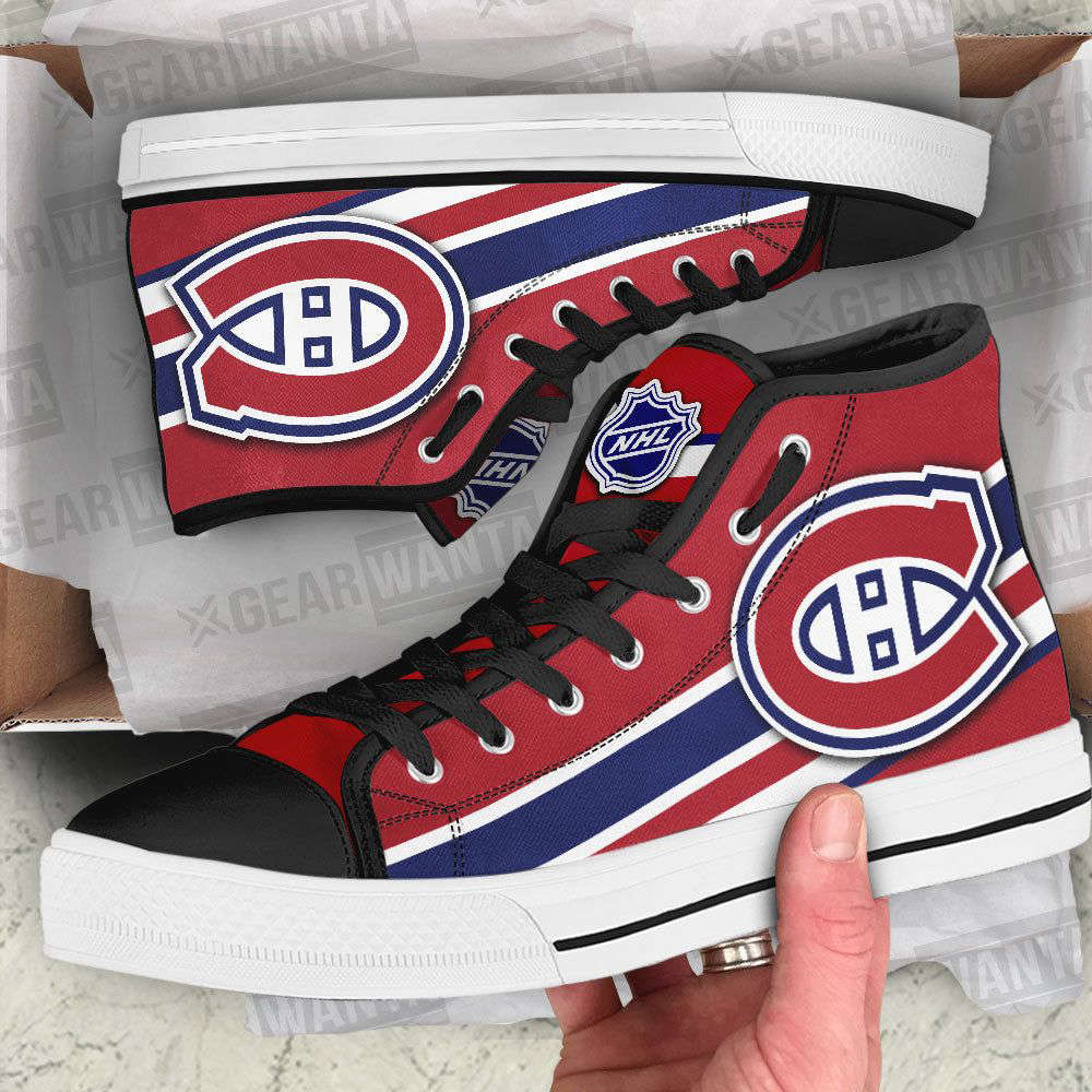 Montreal Canadiens High Top Shoes Custom For Fans