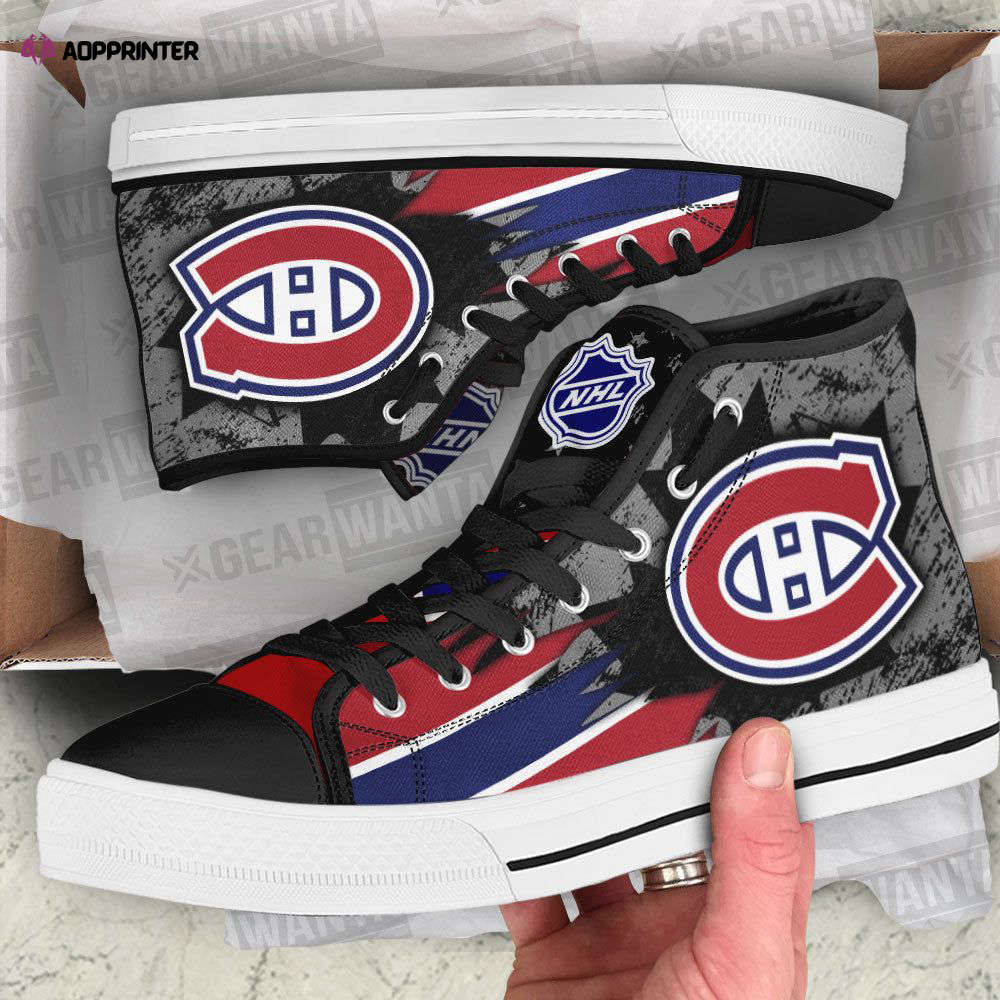 Montreal Canadiens High Top Shoes Custom For Fans