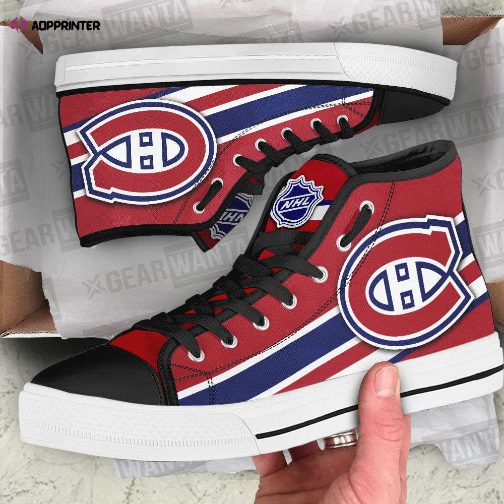 Montreal Canadiens High Top Shoes Custom For Fans