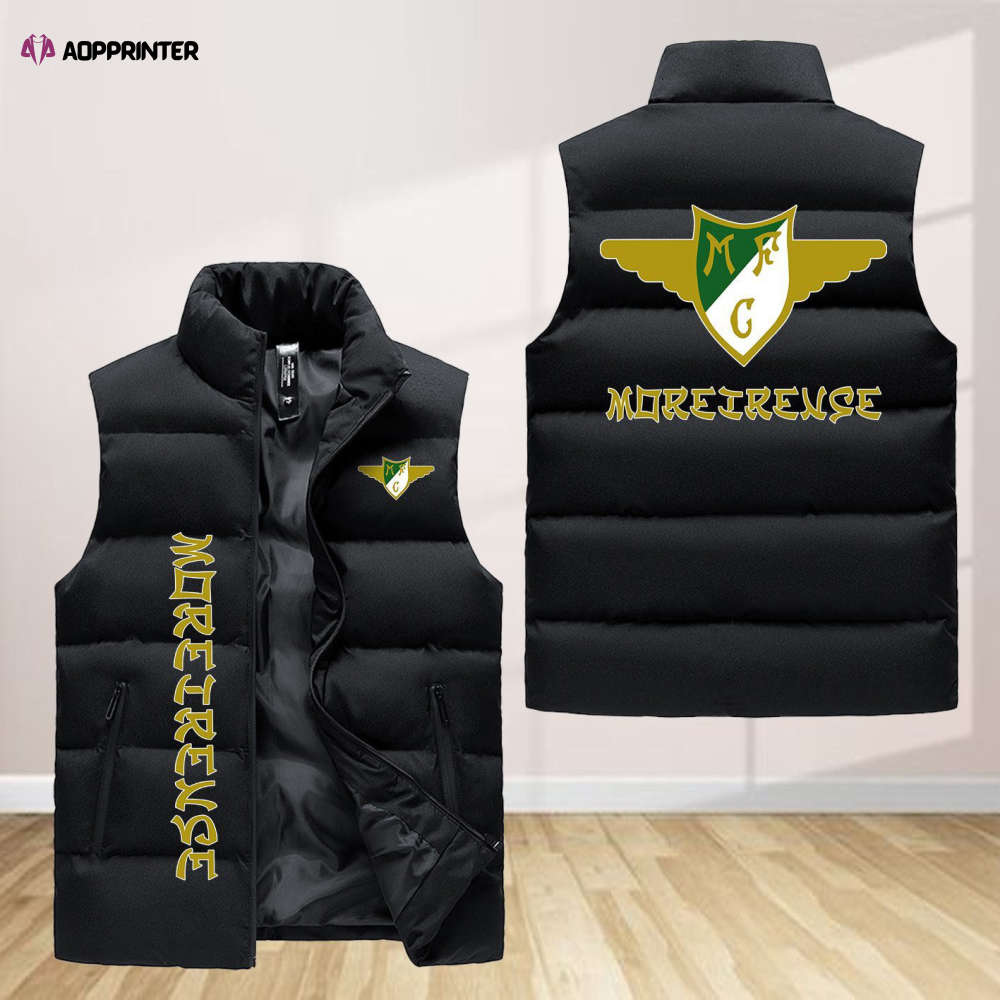 Moreirense F.C Sleeveless Puffer Jacket Custom For Fans Gifts