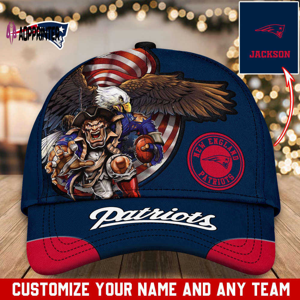 New England Patriots NFL Classic CAP Hats For Fans Custom