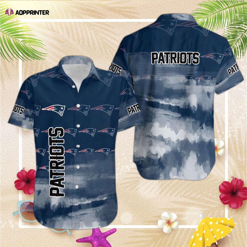 New England Patriots Skull NFL Gift For Fan Hawaii Shirt   Shorts