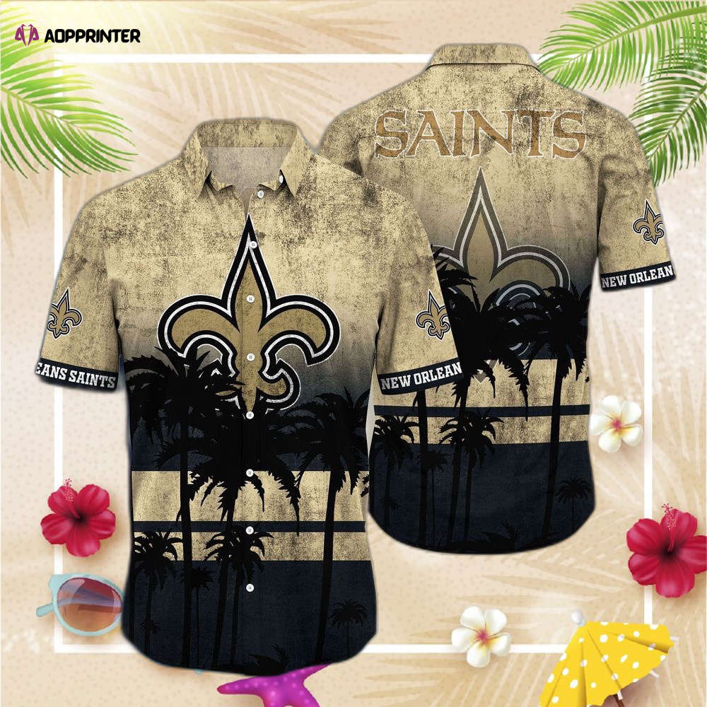 New Orleans Saints NFL Hawaiian Shirt Men