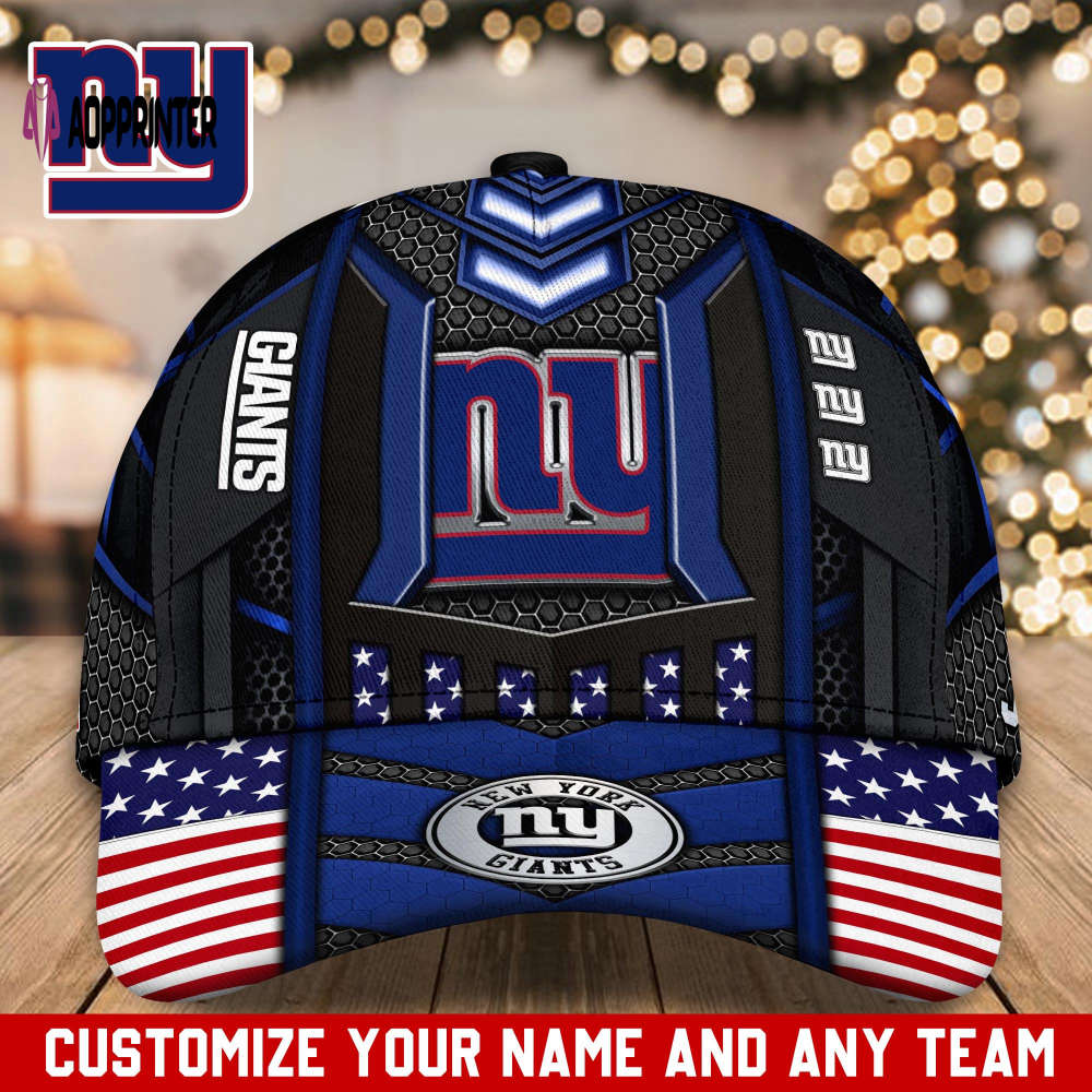 New York Giants NFL Classic CAP Hats For Fans Custom