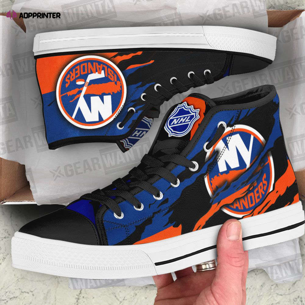 New York Islanders High Top Shoes Custom For Fans