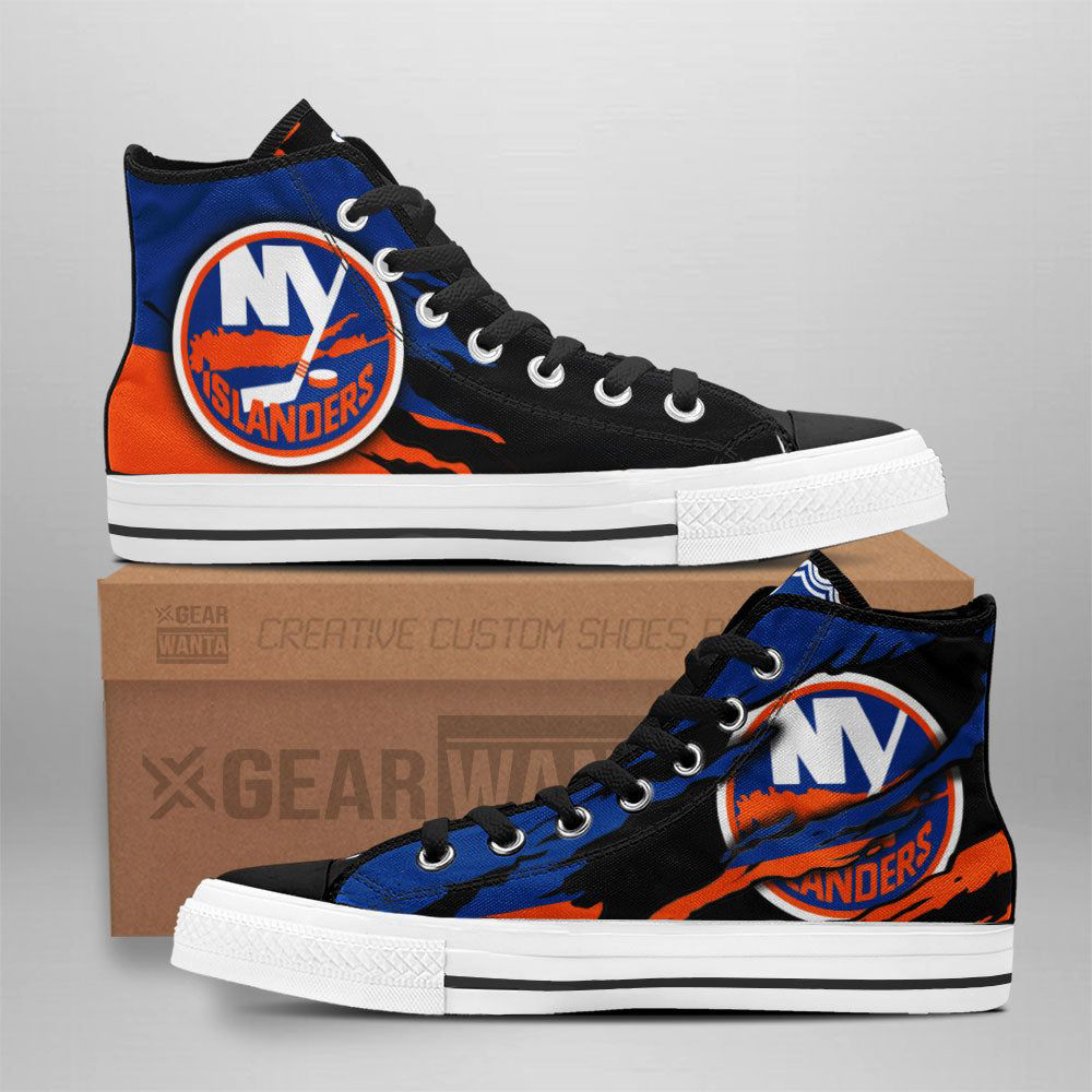 New York Islanders High Top Shoes Custom For Fans