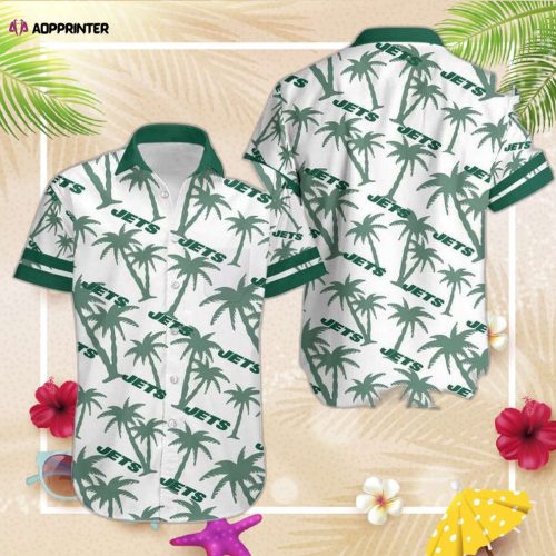 New York Jets Coconut Tree NFL Gift For Fan Hawaii Shirt