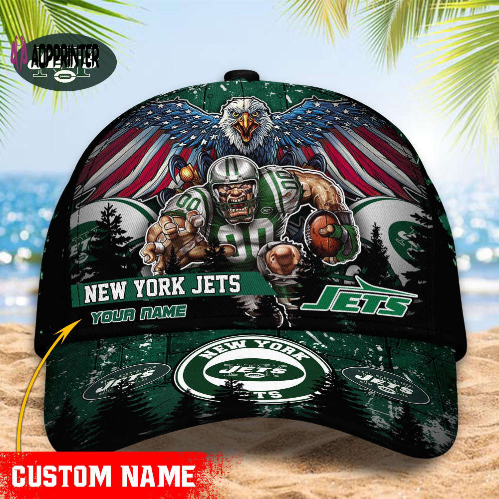 New York Jets NFL Classic CAP Hats For Fans Custom