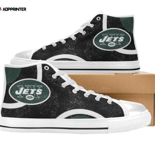 New York Jets NFL Football Custom Canvas High Top Shoes