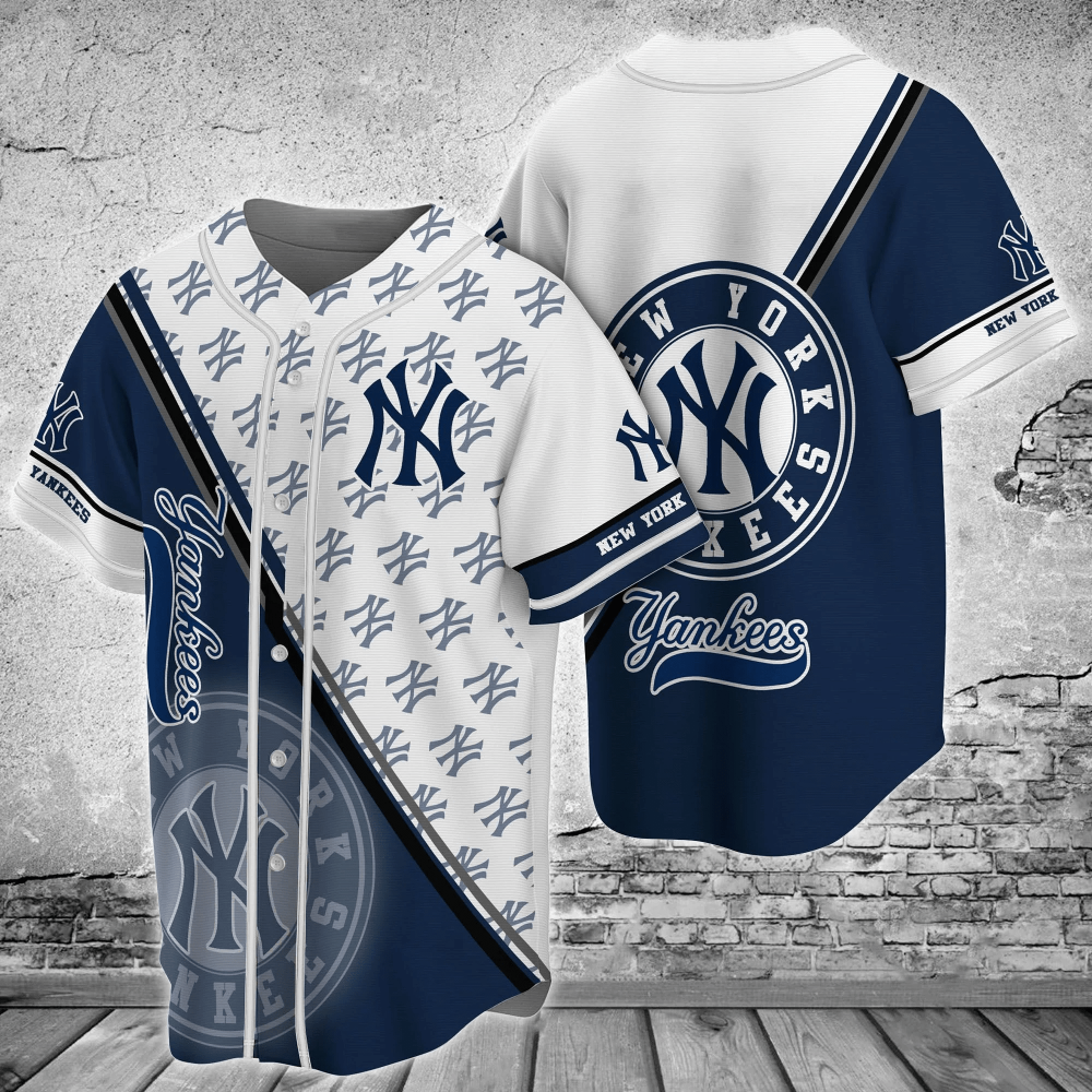 New York Yankees MLB Baseball Jersey Shirt for Fans FVJ