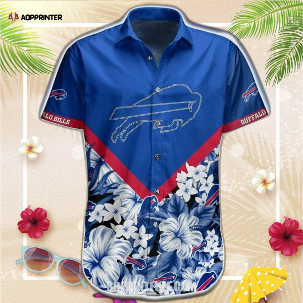 NFL Buffalo Bills Hawaiian Shirt Short Personalized